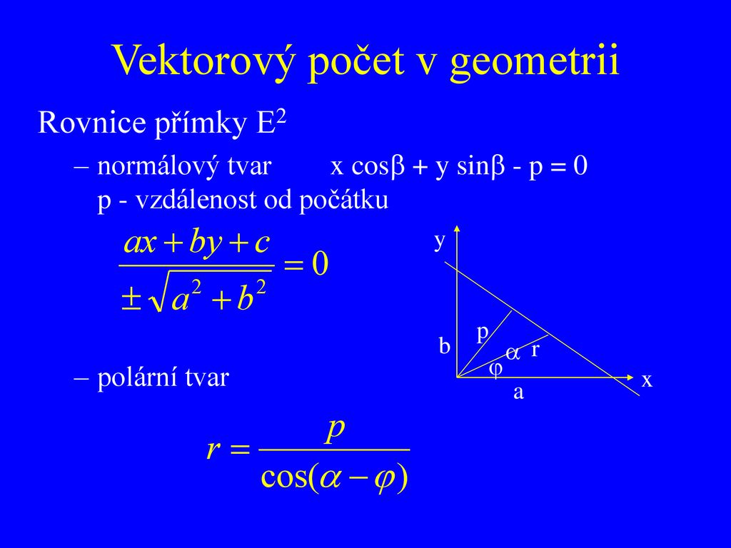 Matematika pro počítačovou grafiku ppt stáhnout